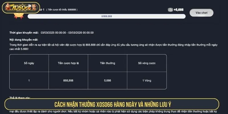 Cách Nhận Thưởng XOSO66 Hàng Ngày Hiệu Quả Nhất Cách nhận thưởng XOSO66 hàng ngày và những lưu ý