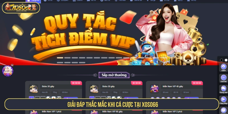 Xoso66 - Trang Chủ Xổ Số 66 Chính Thức 2025 Giải đáp các thắc mắc khi cá cược tại XOSO66