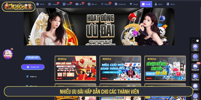 Xoso66 - Trang Chủ Xổ Số 66 Chính Thức 2025 Nhận ưu đãi ngập tràn tại XOSO66