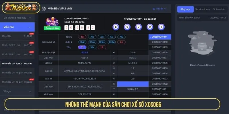 Xổ Số XOSO66 Uy Tín, Trả Thưởng Cao, Đặt 1 Ăn 99 Lần Những thế mạnh của sân chơi xổ số XOSO66