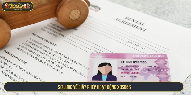 Sơ lược về giấy phép hoạt động XOSO66