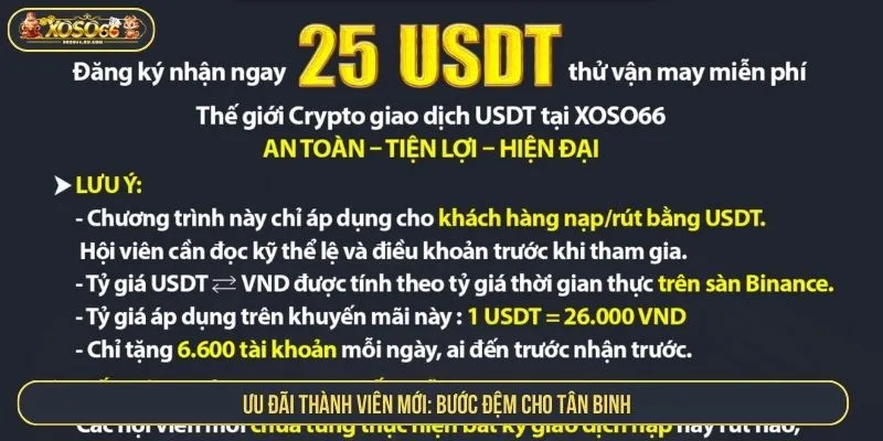 Ưu đãi thành viên mới: Bước đệm cho tân binh