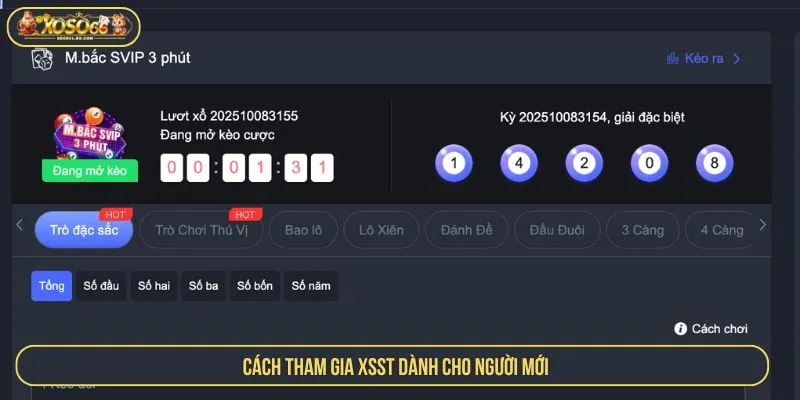 Xổ Số Siêu Tốc Xoso66 Bùng Nổ Vận May Trong Từng Phút Cách tham gia XSST dành cho người mới
